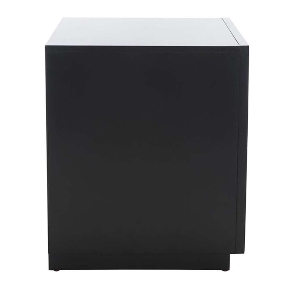 Safavieh - Grayden I 1 Drawer Nightstand - Black - Natural - NST9203B veiw 5