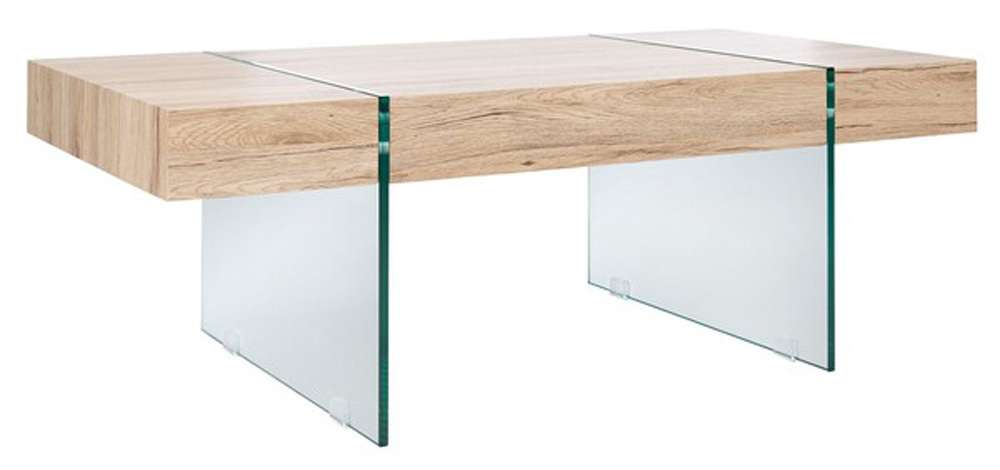 Safavieh - Jacob Coffee Table - Natural - Glass - COF7001C veiw 3