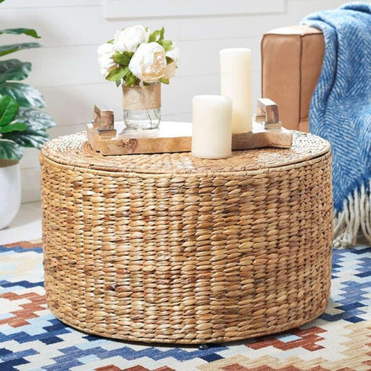 Safavieh - Jesse Storage Table - Natural - SEA7034A veiw 2