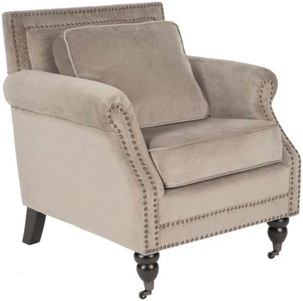 Safavieh - Karsen Club Chair - Mushroom - MCR4534B veiw 3