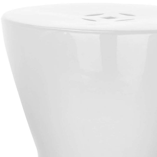 Safavieh - Liana Garden Stool - White - ACS4541A veiw 2
