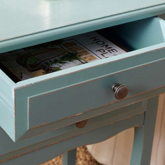 Safavieh - Lori End Table - Pale Blue - White Smoke - AMH6576F veiw 2