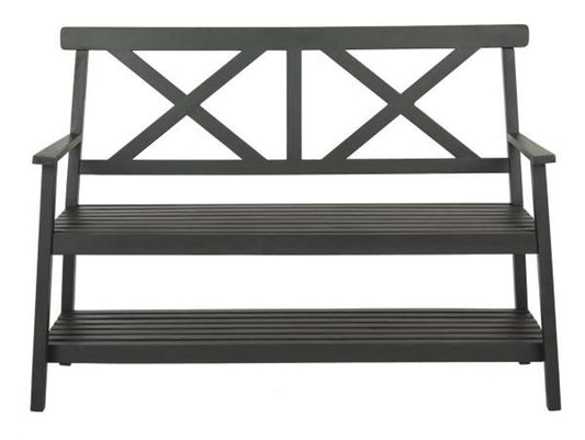 Safavieh - Mayer 2 Seat Bench - Black - PAT6744A veiw 2