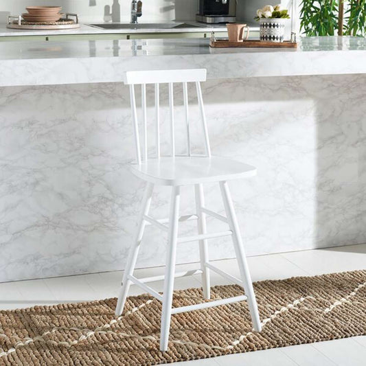 Safavieh - May Wood Counter Stool - White - BST1405C veiw 2