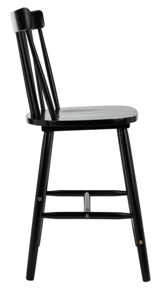 Safavieh - Providence Counter Stool - Black (Set of 2) - BST8505B-SET2 veiw 3