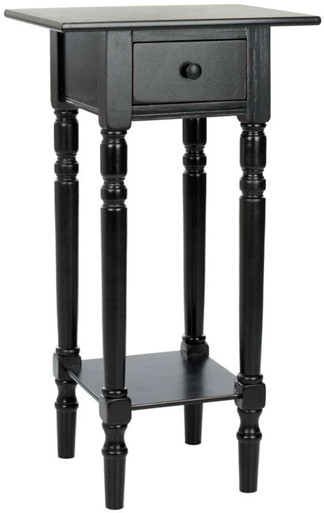 Safavieh - Sabrina End Table - Distressed Black - AMH5704B veiw 2