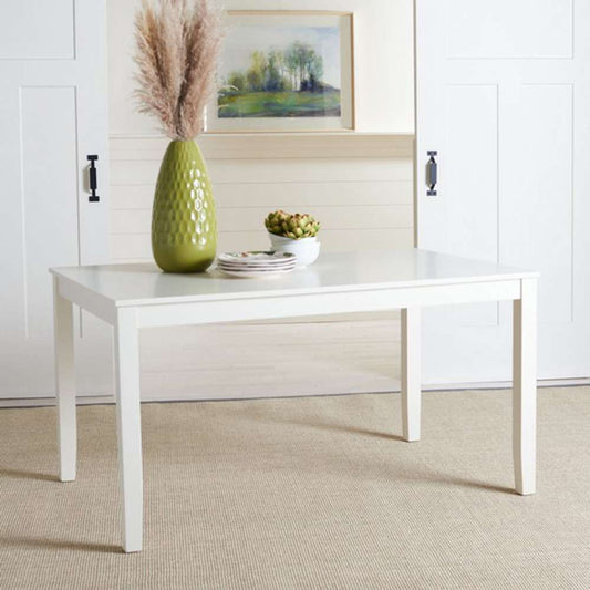 Safavieh - Silio Rectangle Dining Table - White - DTB9213B veiw 2