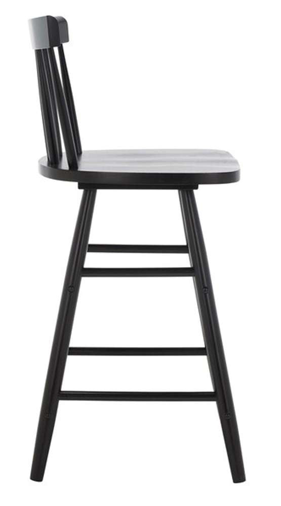 Safavieh - Tally Wood Counter Stool - Black - BST1401A veiw 4
