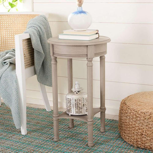 Safavieh - Tinsley Round Accent Table - Greige - ACC5717A veiw 2