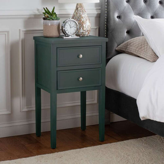 Safavieh - Toby Accent Table W Storage Drwrs - Dark Teal - AMH6625B veiw 2