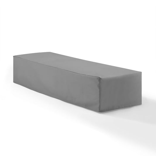 Crosley Furniture - Outdoor Chaise Lounge Furniture Cover Gray - CO7506-GY veiw 2