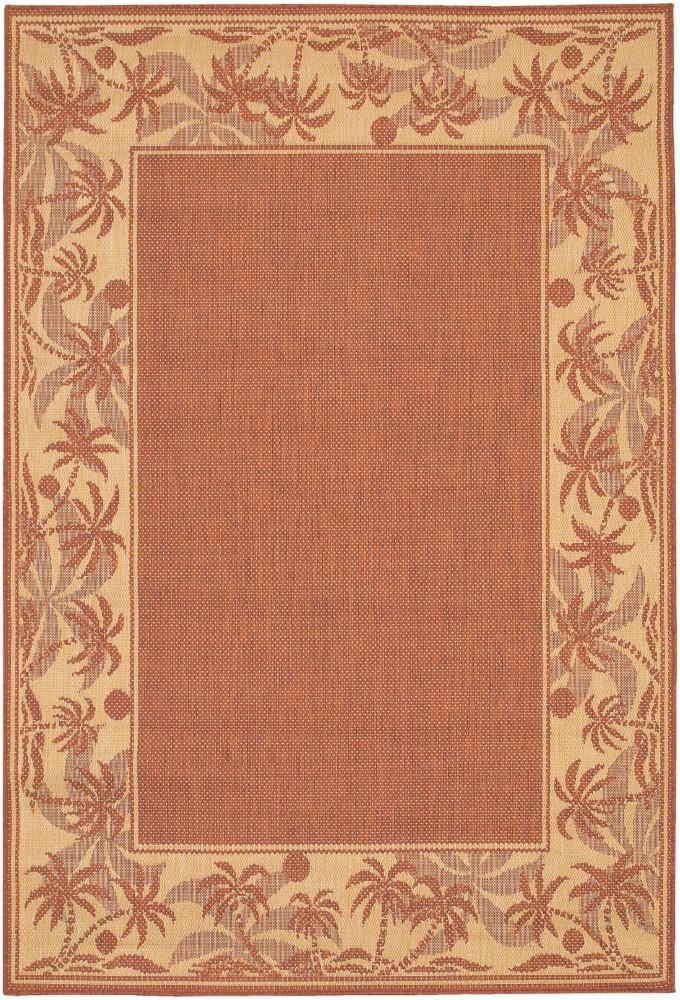 Couristan - Recife Island Retreat/Terra-Cotta-Natural Rug - 23 x 710 - 12221122023710U veiw 1