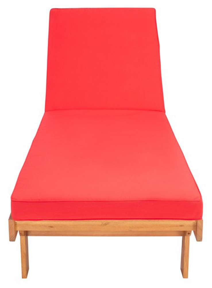 Safavieh - Newport Lounge Chair - Natural - Red - PAT7022R veiw 5