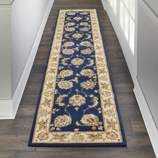 Nourison - 2000 23in x 8 Navy Area Rug - 2022-99446709417 veiw 2