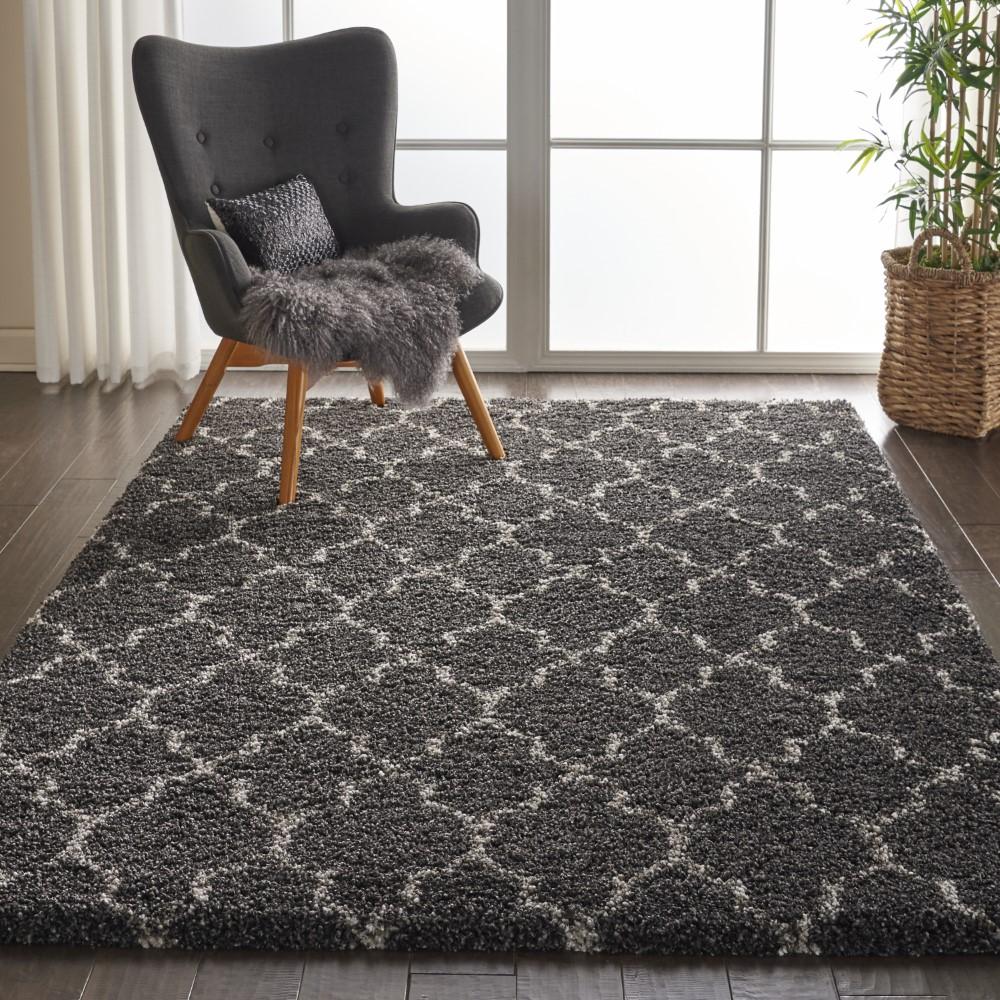 Nourison - Amore AMOR2 Black 311in x 511in Area Rug - AMOR2-99446171887_CLOSEOUT veiw 2
