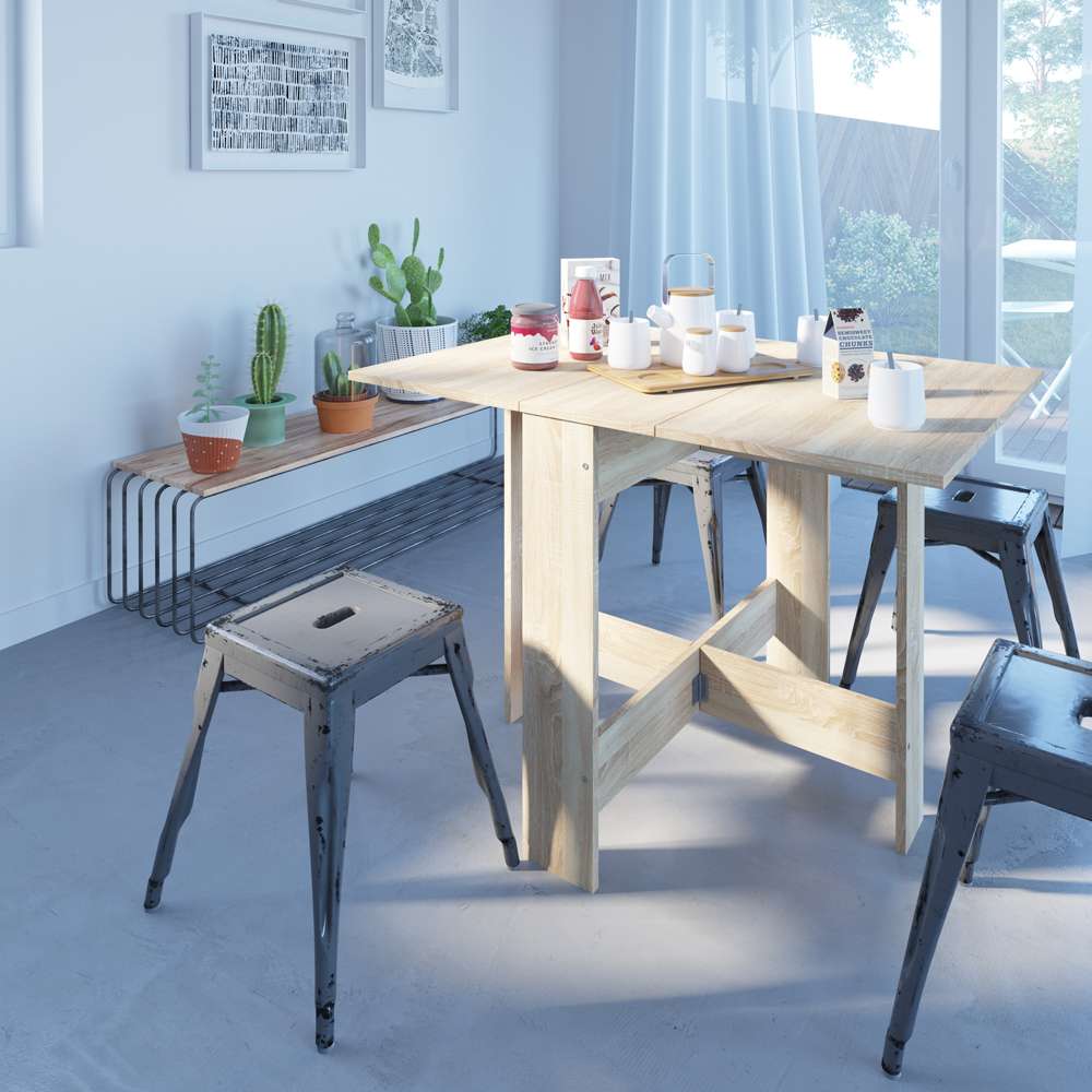 TEMAHOME - Papillon Foldable Table in Natural Oak Color - E2050A3400X00 veiw 6