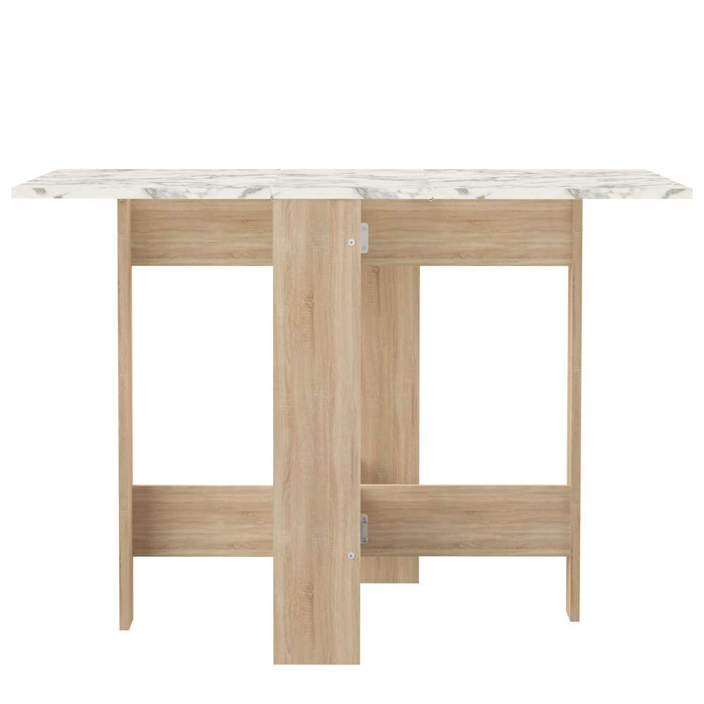 TEMAHOME - Papillon Foldable Table in Oak Color / Marble Look - E2050A5645X00 veiw 5