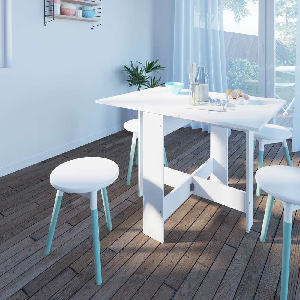 TEMAHOME - Papillon Foldable Table in White - E2050A2100X00 veiw 6