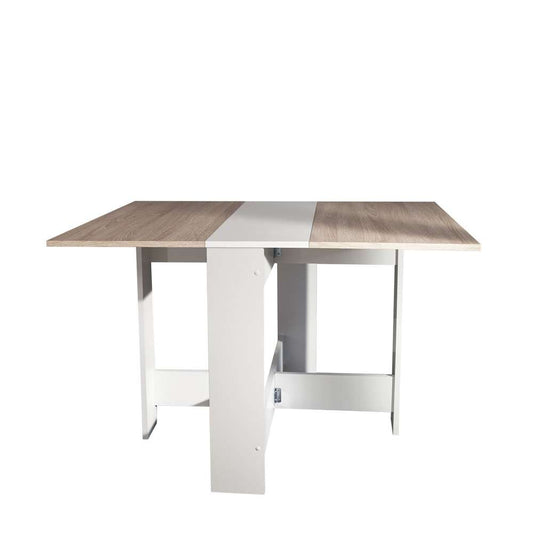 TEMAHOME - Papillon Foldable Table in White / Natural Oak Color - E2050A2134X00 veiw 2
