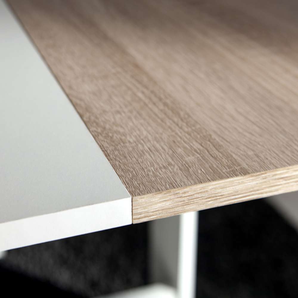 TEMAHOME - Papillon Foldable Table in White / Natural Oak Color - E2050A2134X00 veiw 8