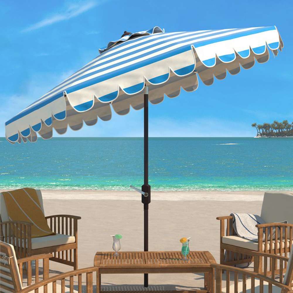 Safavieh - Ramona 9Ft Crank Umbrella - Pacific - PAT8011P veiw 2