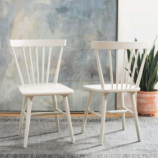 Safavieh - Winona Spindle Dining Chair - Off White (Set of 2) - DCH8500C-SET2 veiw 2