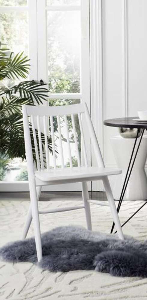 Safavieh - Wren Dining Chair - White (Set of 2) - DCH1000B-SET2 veiw 1
