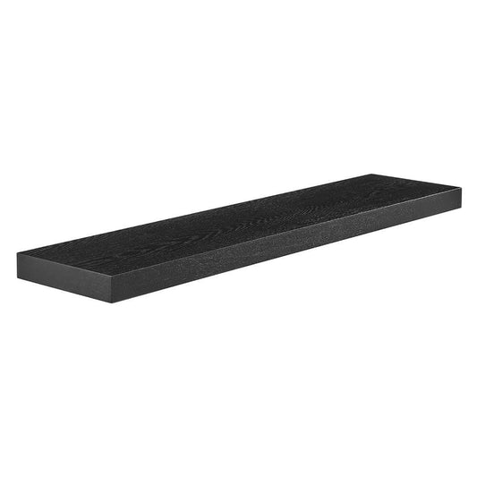 Euro Style - Barney 43in Floating Shelf/Shelving in Matte Black - 09748MTBLK veiw 2
