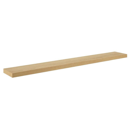 Euro Style - Barney 75in Floating Shelf/Shelving in Oak - 09747-OAK veiw 2