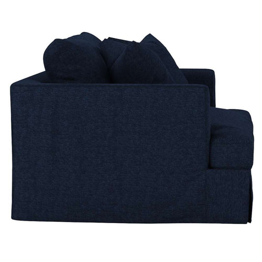 Sunset Trading - Newport Slipcovered 52in Wide Chair and A Half Navy Blue - SY-130015-391049 veiw 2