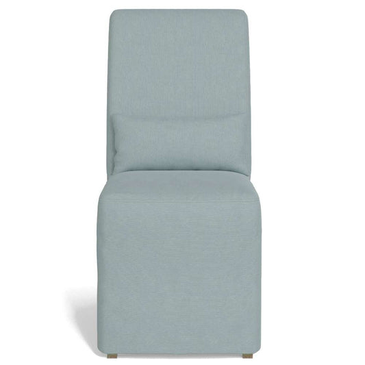 Sunset Trading - Newport Slipcovered Dining Chair Ocean Blue - SY-1025906-391043 veiw 2