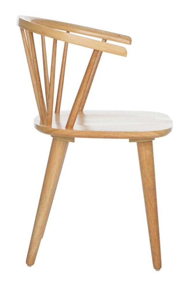 Safavieh - Blanchard Side Chair - Natural (Set of 2) - AMH8512D-SET2 veiw 4