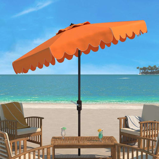 Safavieh - Dorinda 9Ft Crank Umbrella - Orange - PAT8010O veiw 2