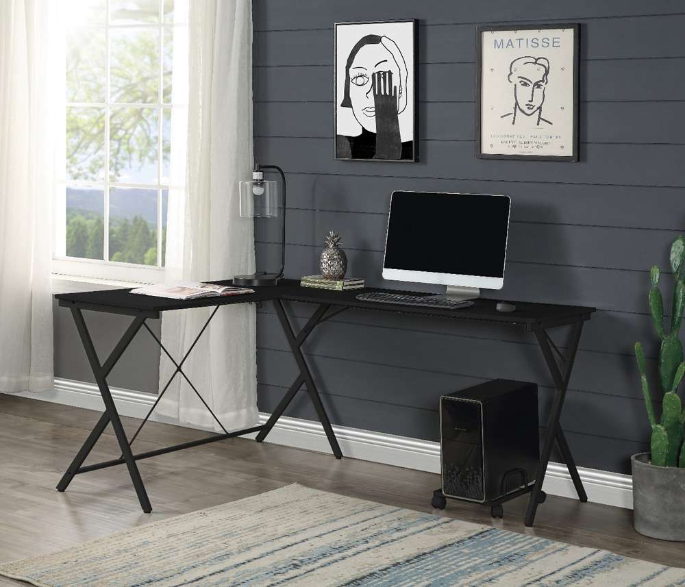 ACME Furniture - Demas Computer Desk - Black - OF00049 veiw 1