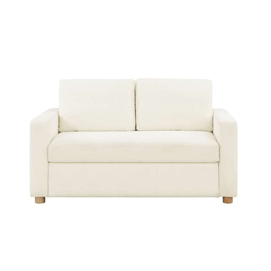 Serta - Anders Convertible Sofa, Ivory by Lifestyle Solutions - 112A006IVO veiw 2