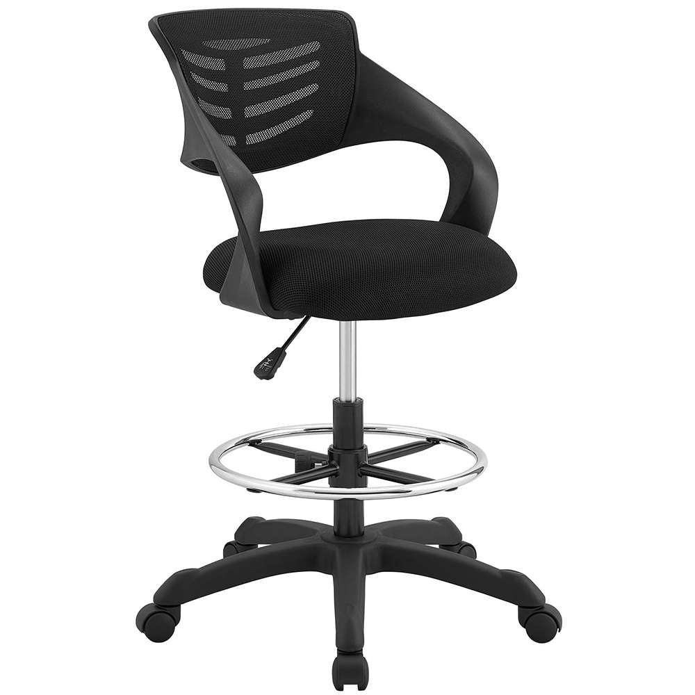 Modway - Thrive Mesh Drafting Chair - EEI-3040-BLK veiw 1