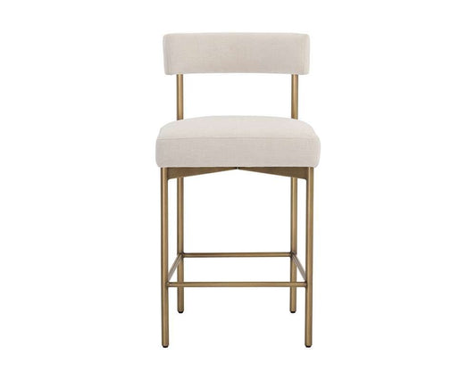 Sunpan - Seneca Counter Stool - Antique Brass - Danny Ivory - 109135 veiw 2