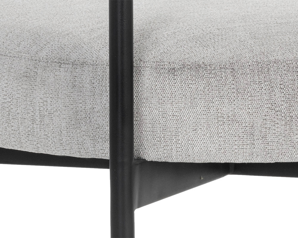 Sunpan - Seneca Counter Stool - Black - Polo Club Stone - 106514 view 6