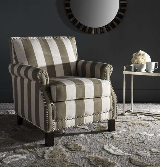 Safavieh - Easton Club Chair - Olive - White - MCR4572K veiw 2
