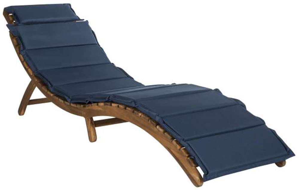 Safavieh - Pacifica 3 Piece Lounge Set - Natural - Navy - PAT7020C veiw 2