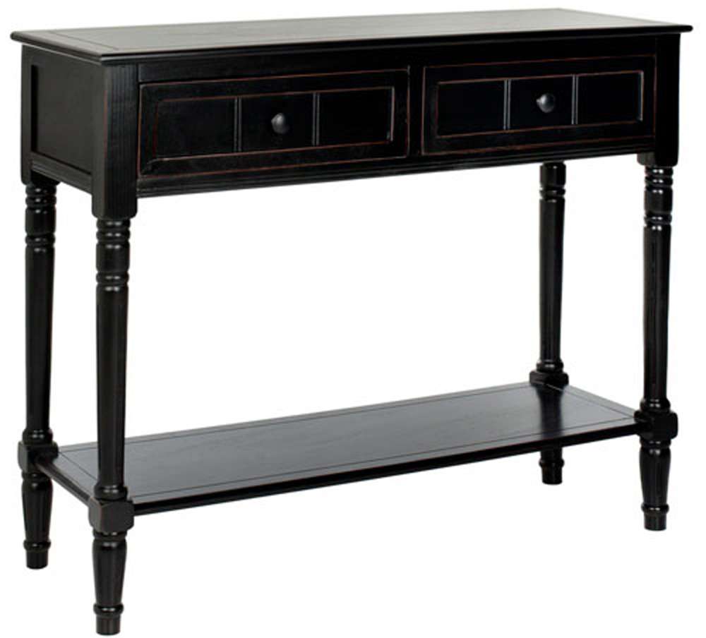 Safavieh - Samantha Console - Distressed Black - AMH5710B veiw 3