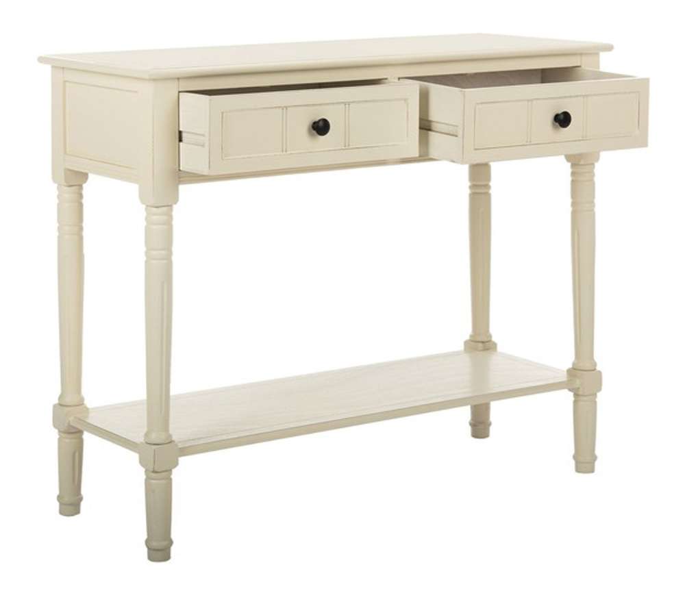 Safavieh - Samantha Console - Distressed Cream - AMH5710C veiw 4