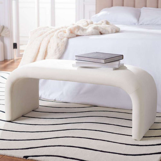 Safavieh - Tenko Bench - Cream - BCH1300A veiw 2