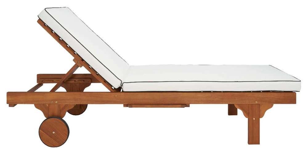 Safavieh - Newport Lounge Chair - Natural - Beige - PAT7316A veiw 1