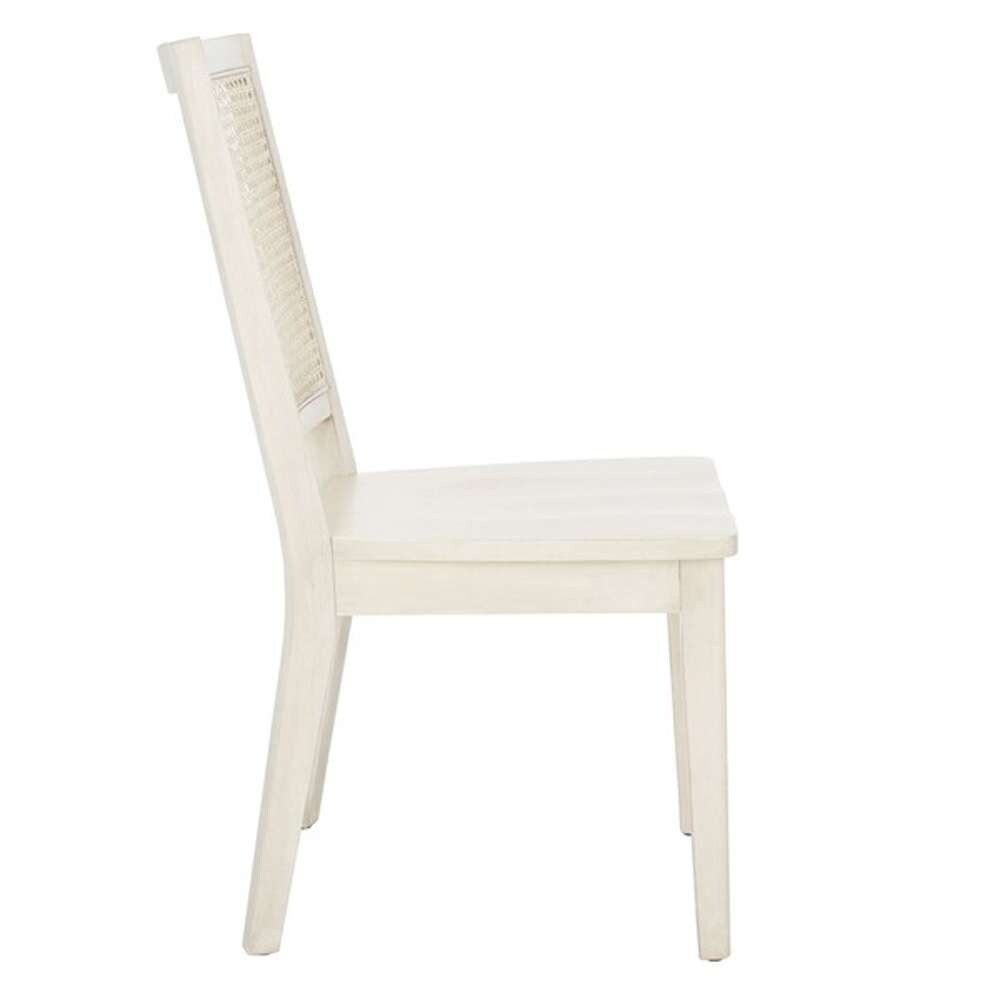 Safavieh - Margo Dining Chair - White Washed (Set of 2) - DCH1012C-SET2 veiw 4