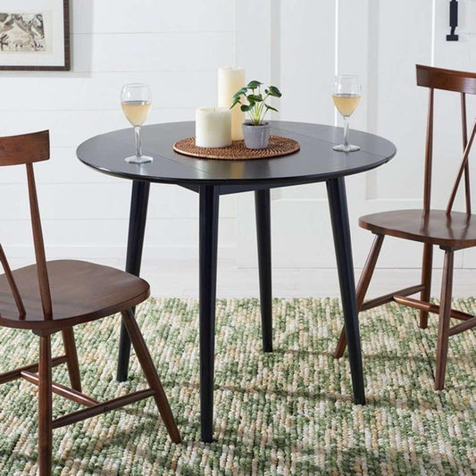 Safavieh - Lovell Folding Round Dining Table - Black - DTB1401C veiw 2