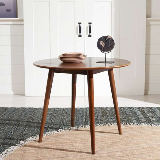 Safavieh - Lovell Folding Round Dining Table - Walnut - DTB1401A veiw 2