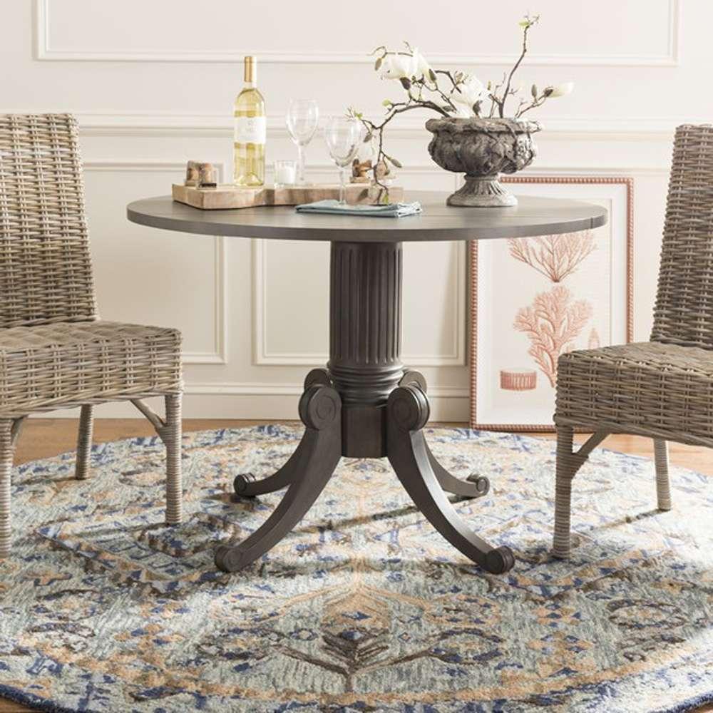 Safavieh - Forest Drop Leaf Dining Table - Grey Wash - DTB1000C veiw 3