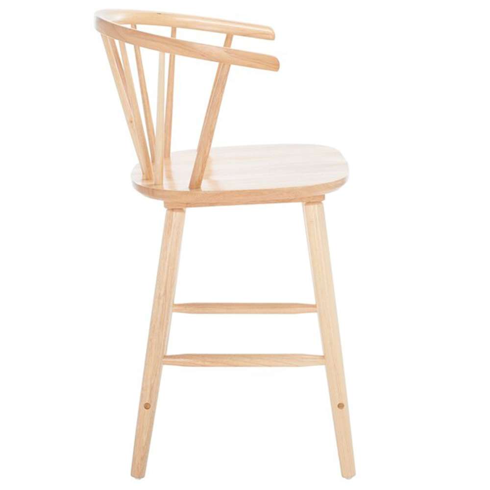 Safavieh - Blanchard Counter Stool - Natural (Set of 2) - BST8506D-SET2 veiw 4