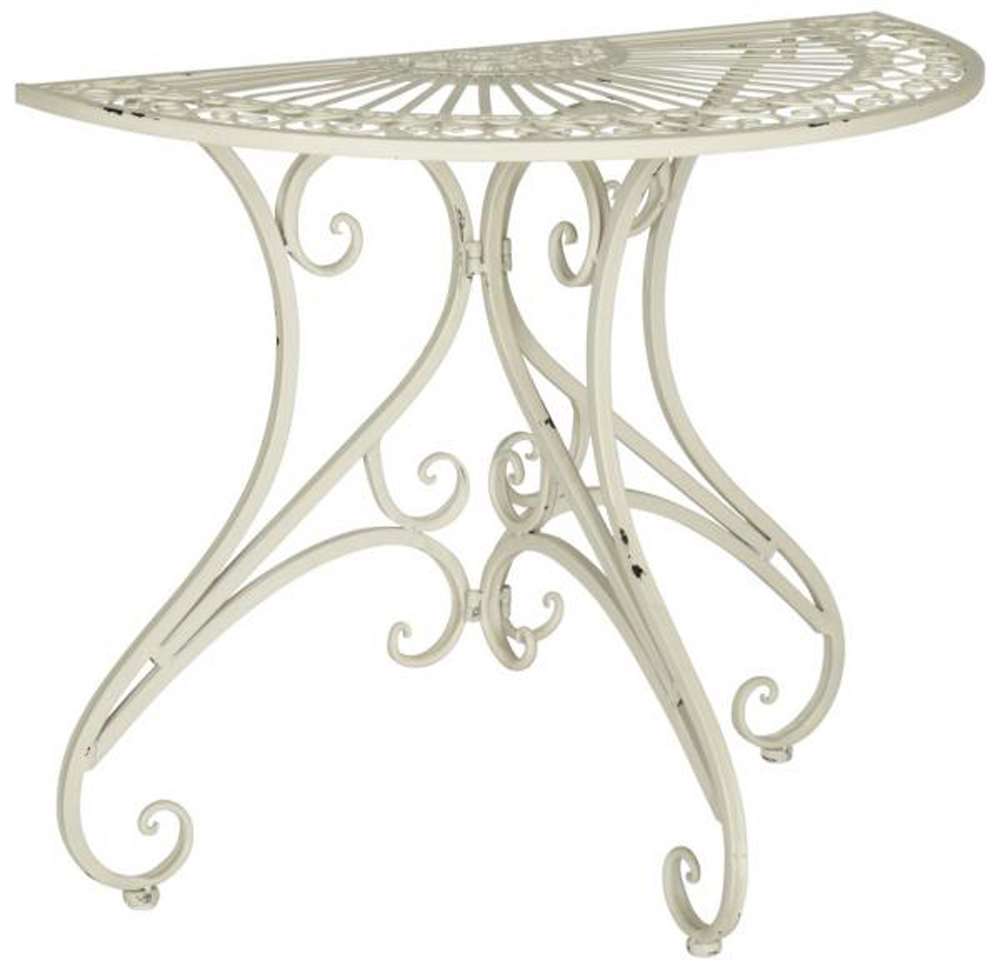 Safavieh - Annalise Accent Table - Antique White - PAT5008A veiw 3